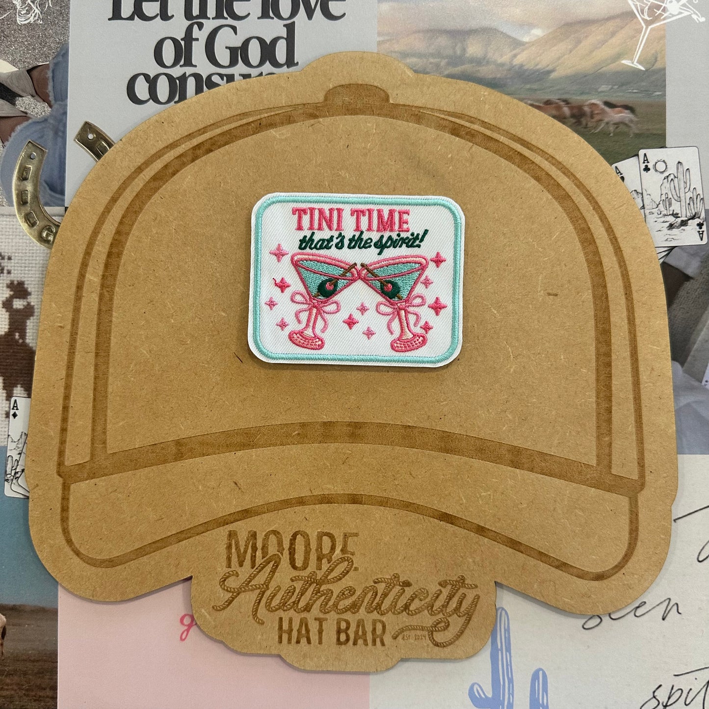 Tini Time Dirty Martini Patch