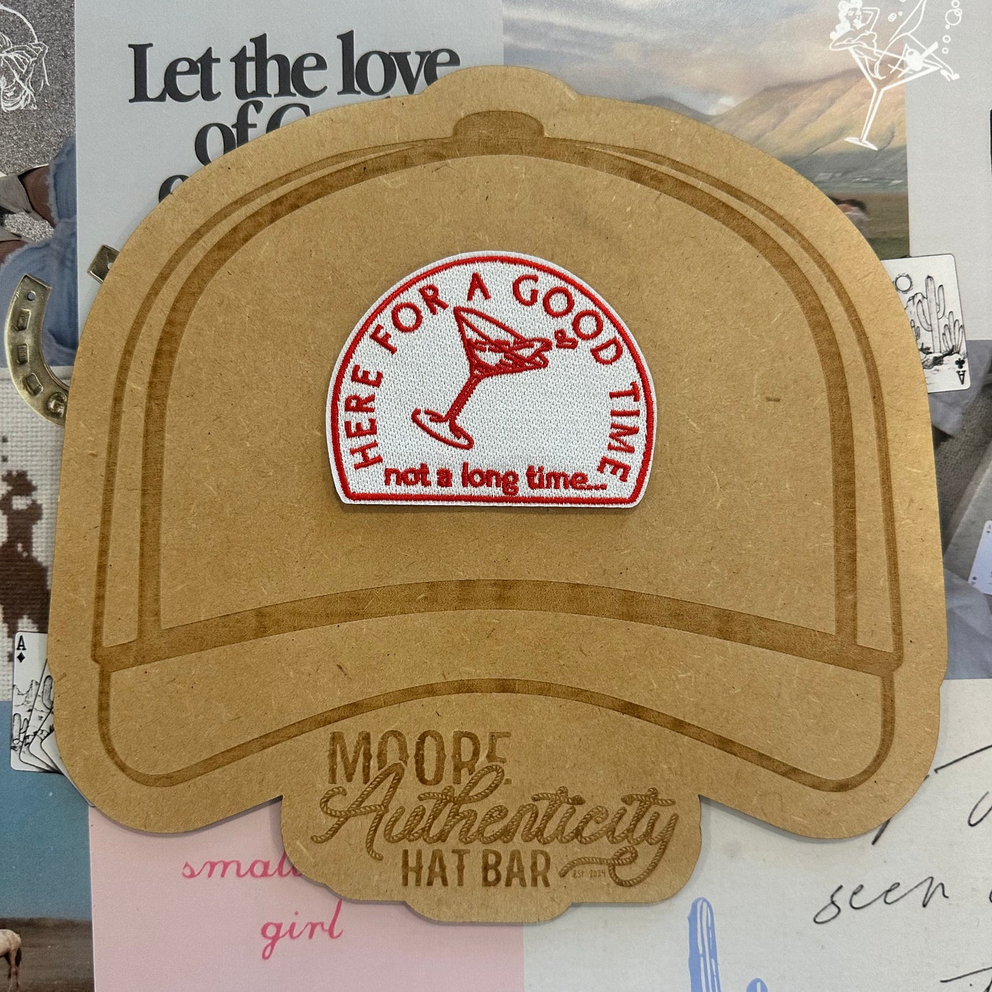 Here For A Good Time Patch