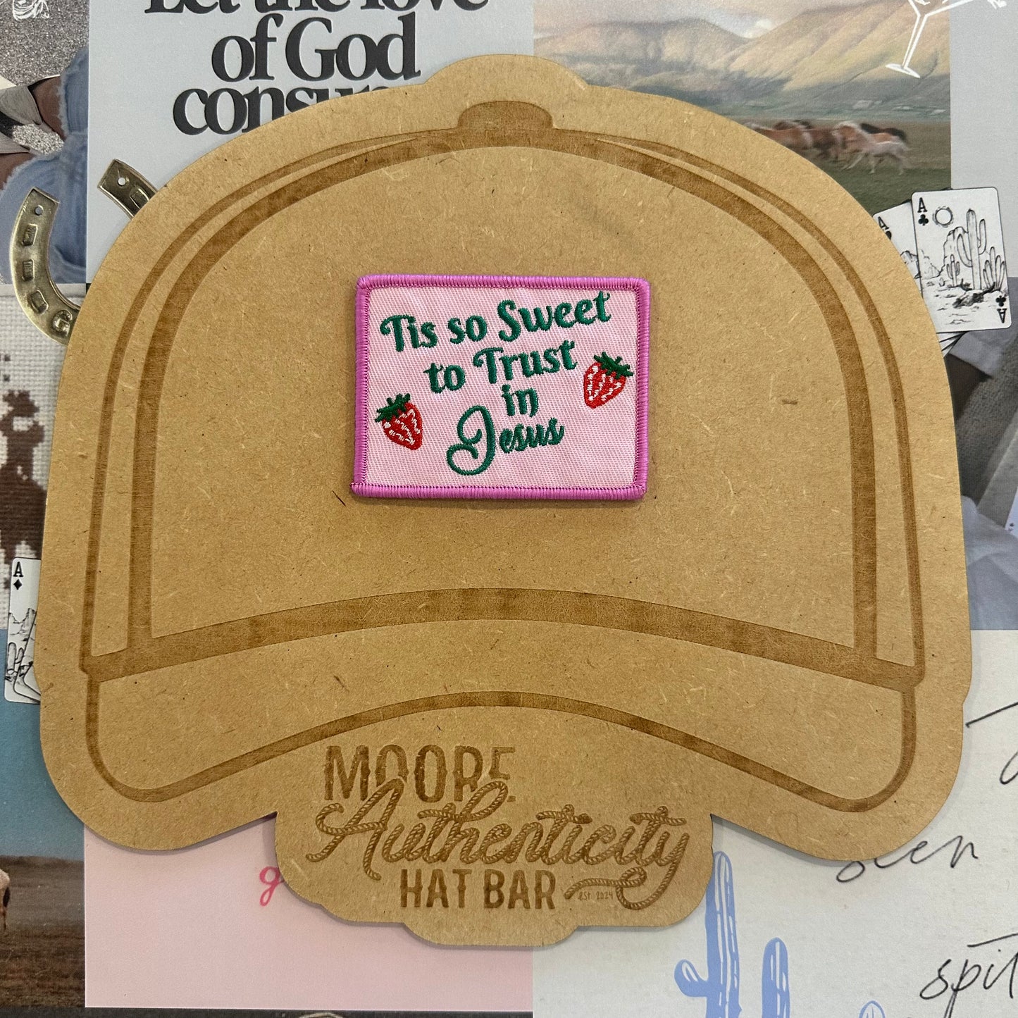Tis So Sweet To Trust In Jesus Patch
