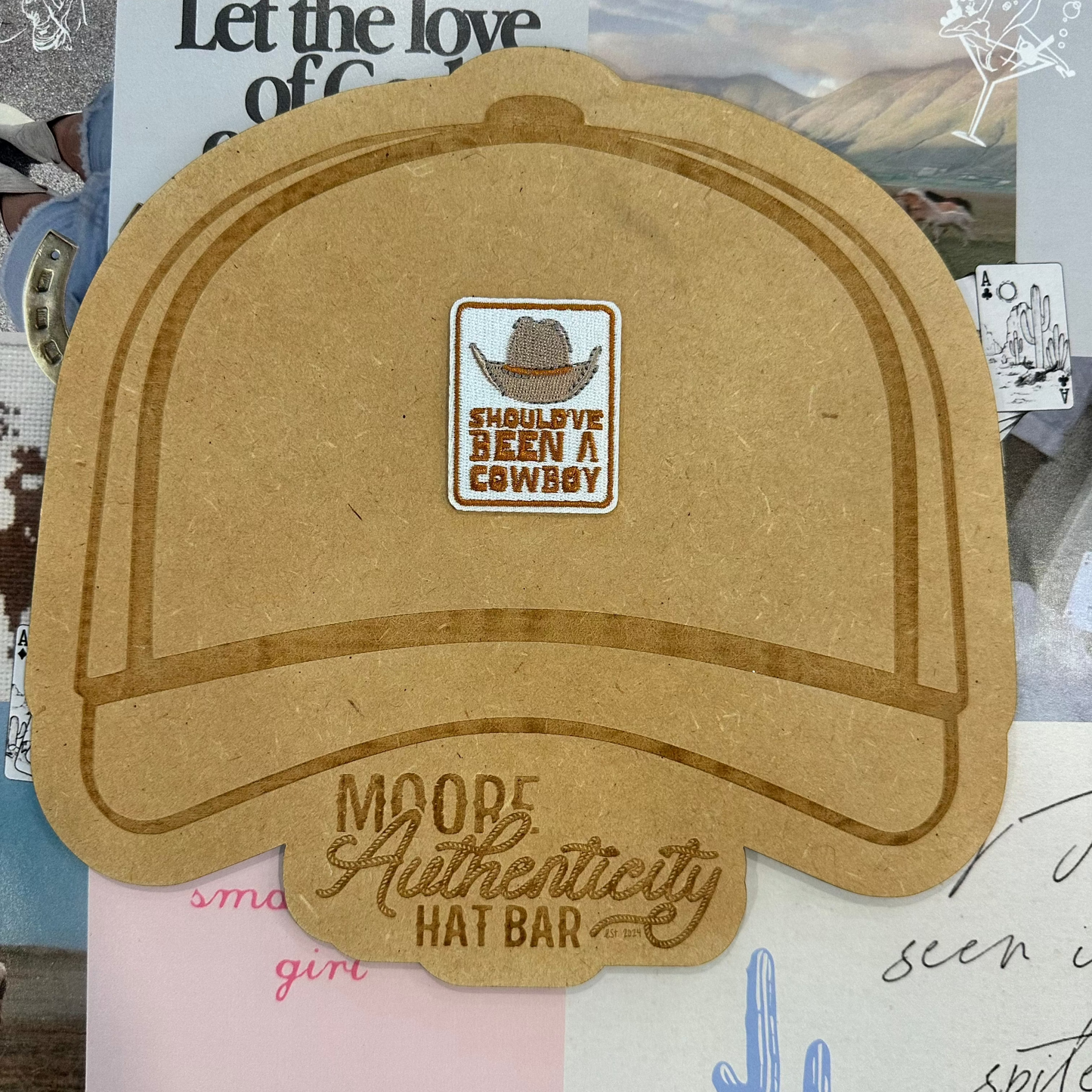 Should've Been A Cowboy Patch