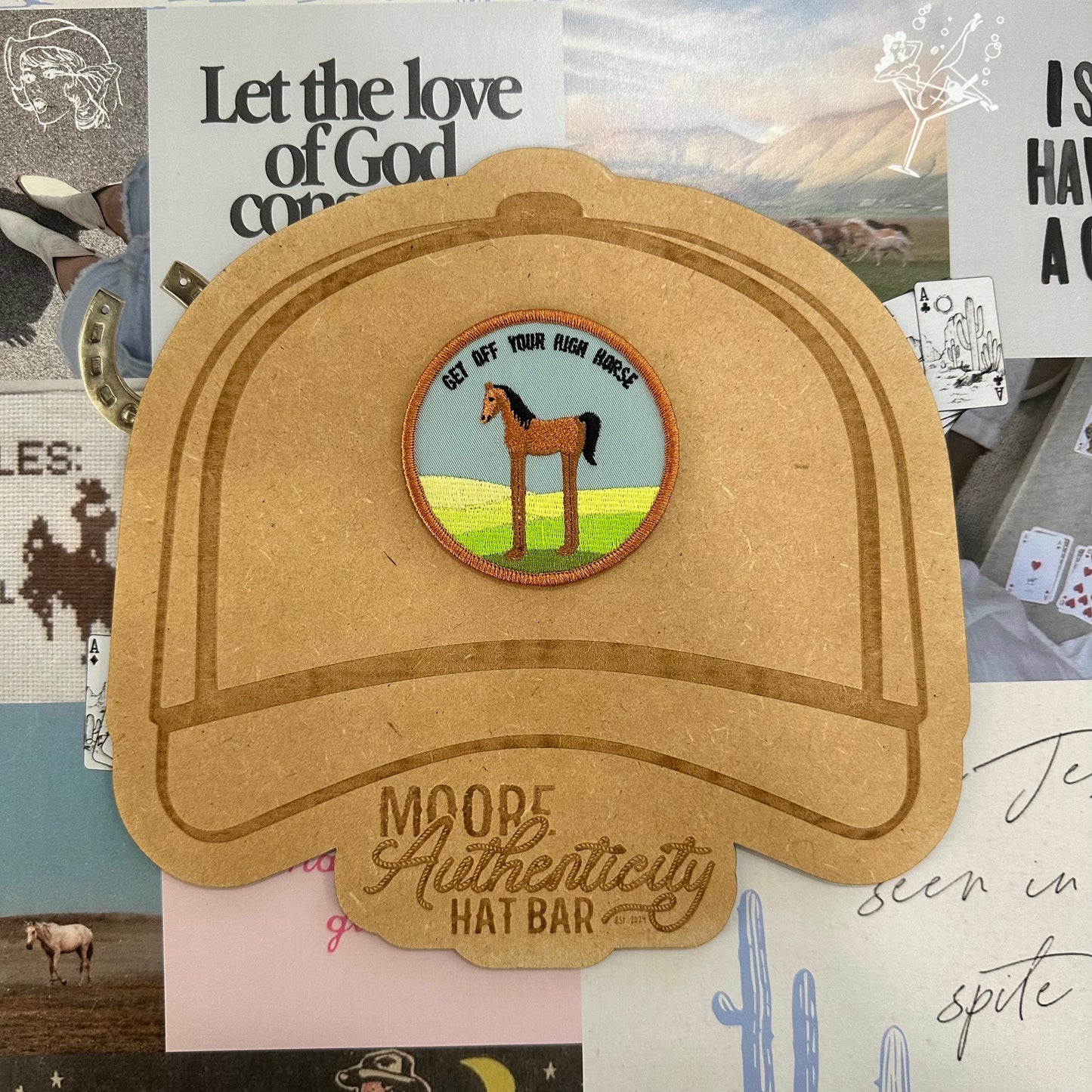 Get Off Your High Horse Patch