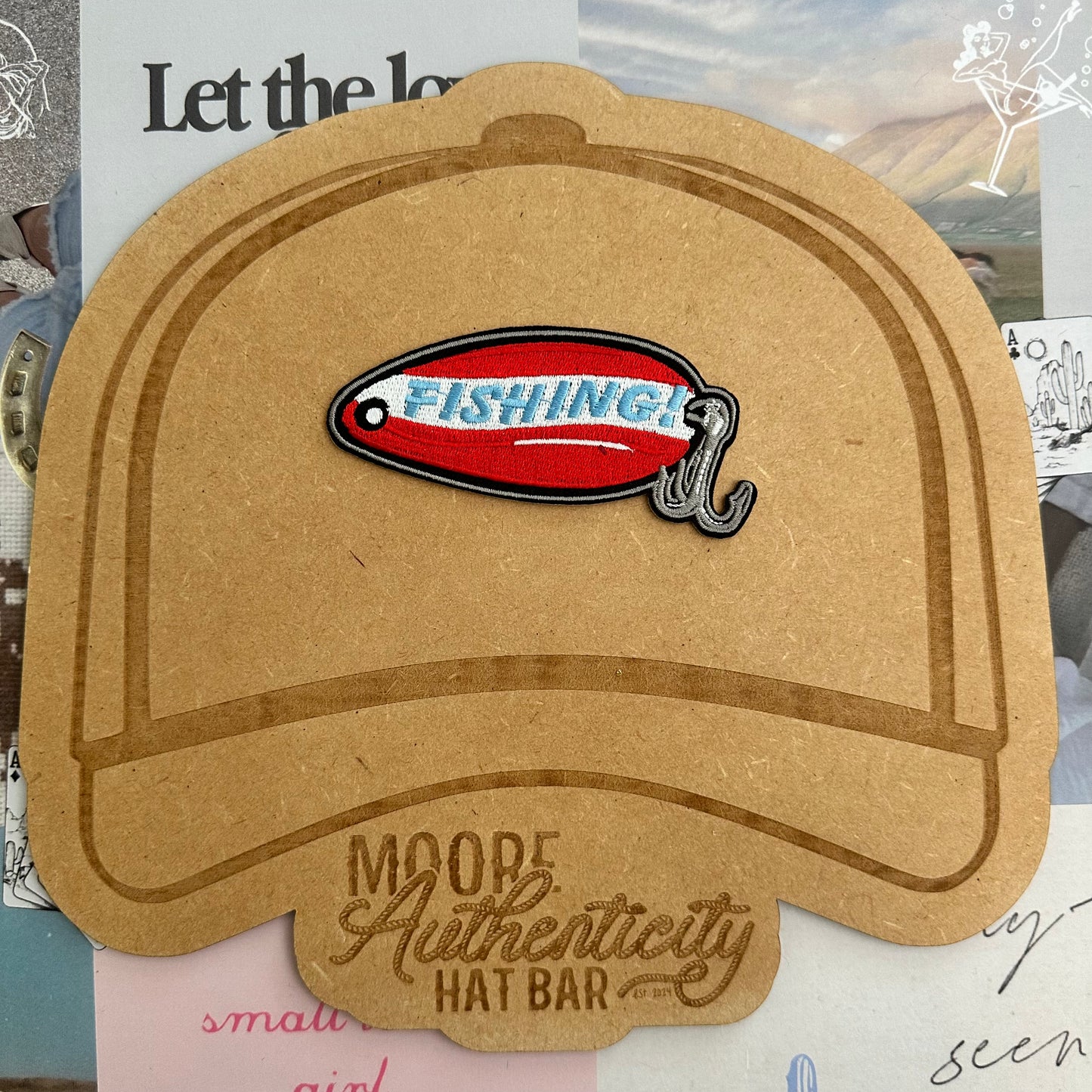 Fishing Hook Patch