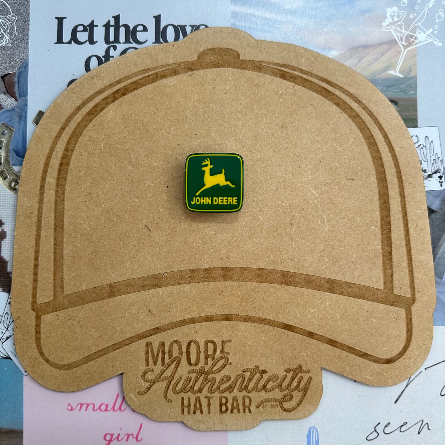Plain John Deer Pin
