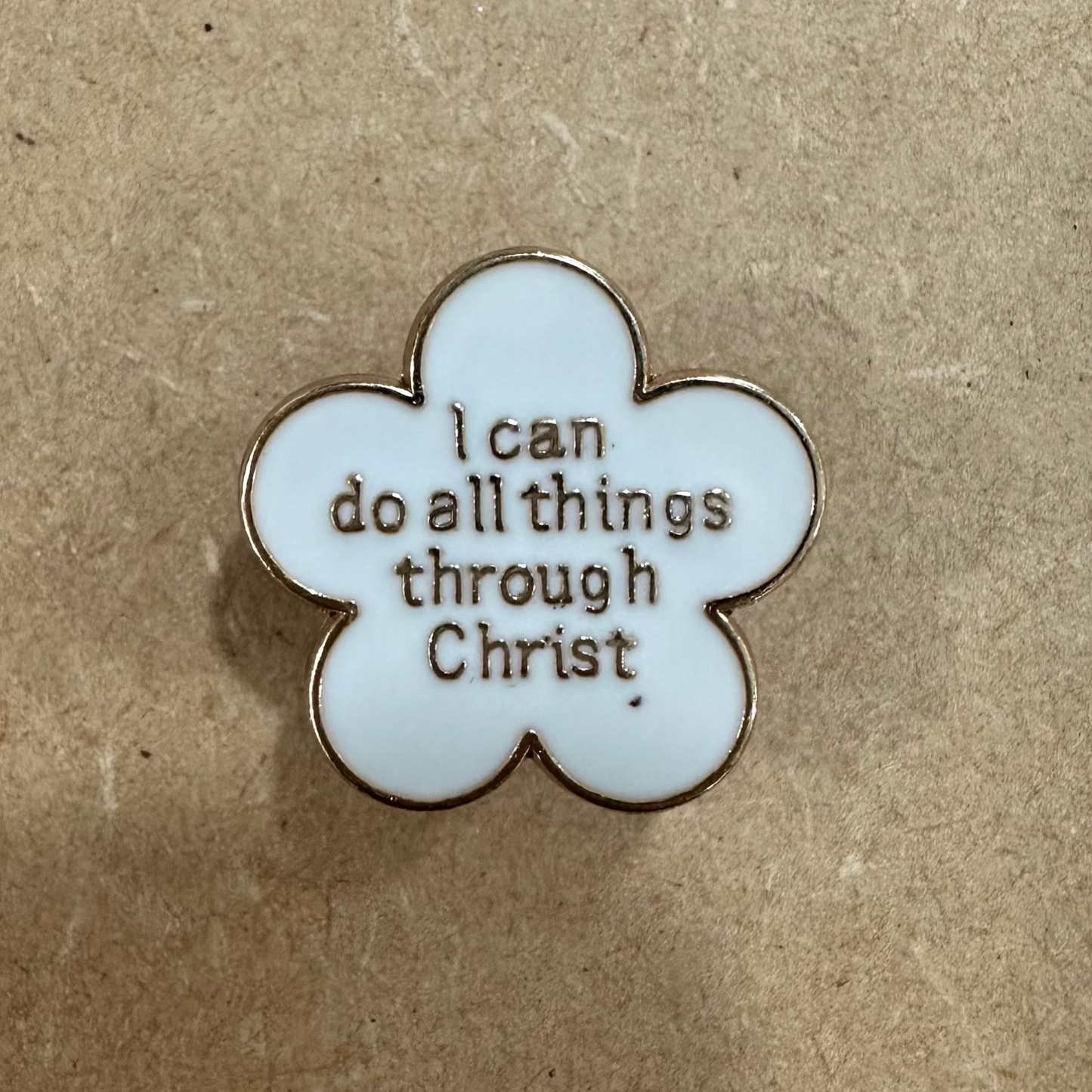 I can do all things through Christ Pin