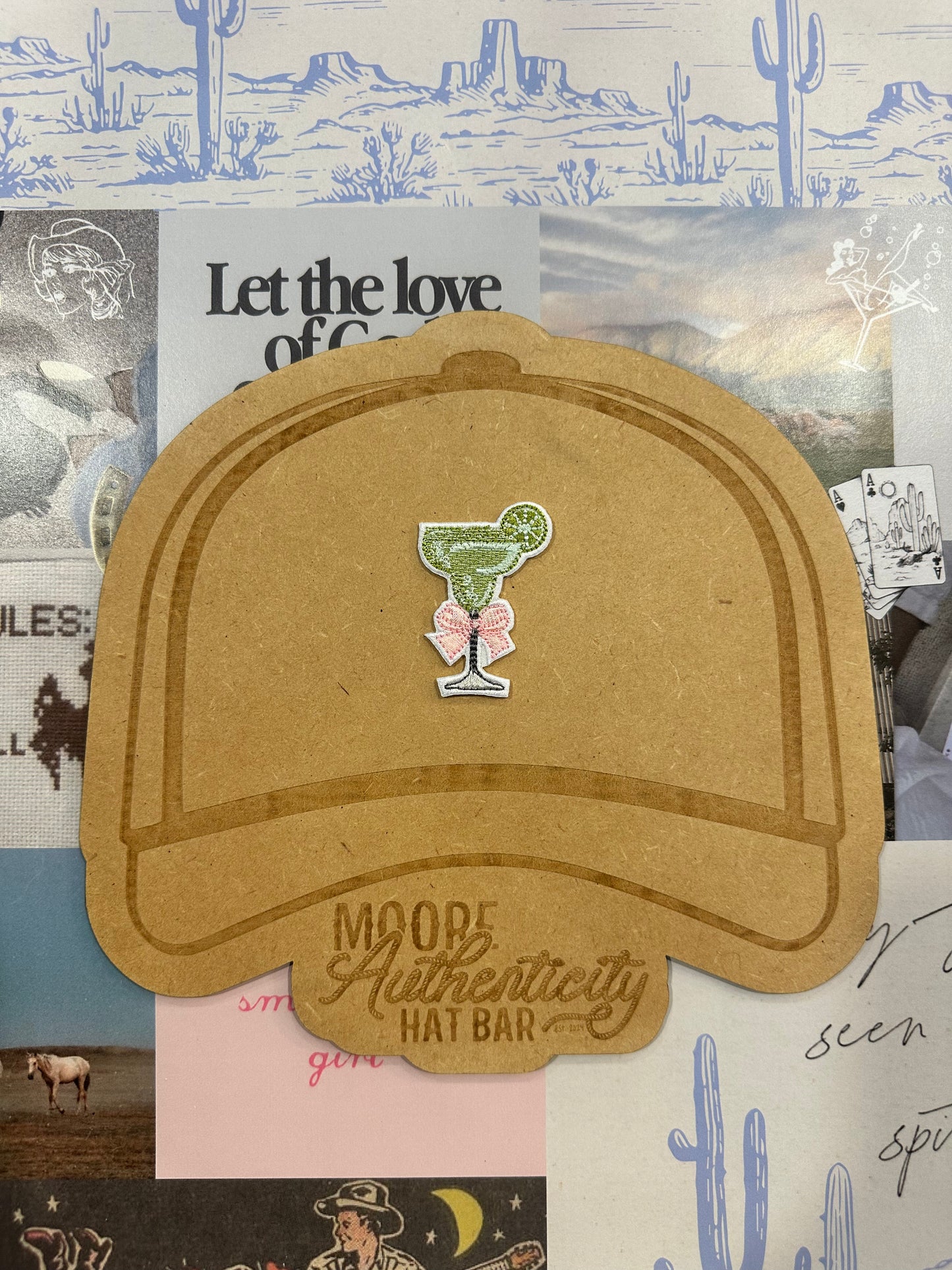 Margarita Bow Patch