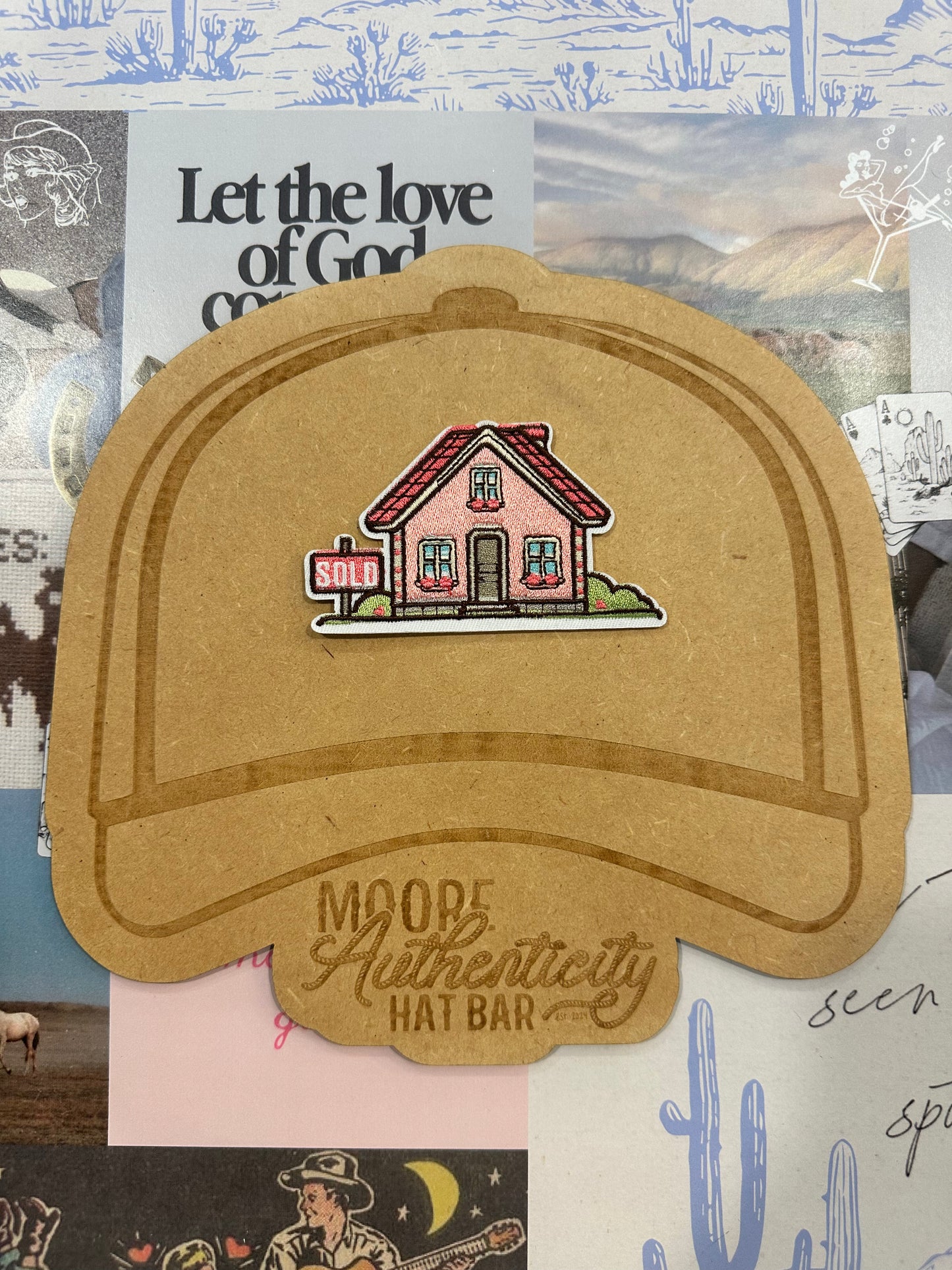 Pink Home Sold Patch