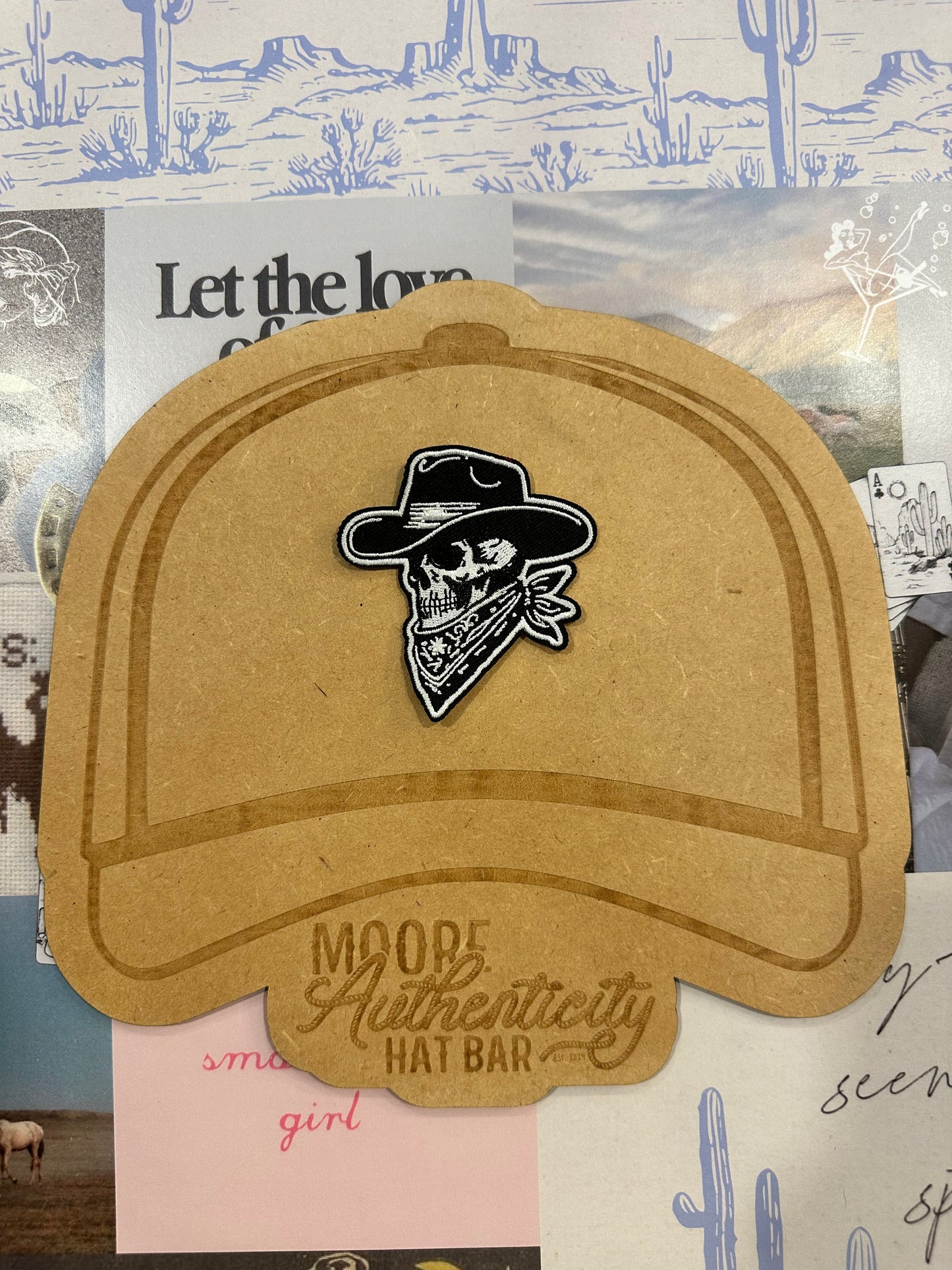 Cowboy Skeleton Patch