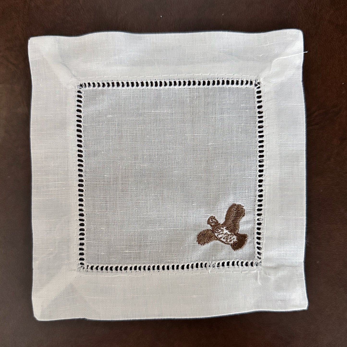Southern Charm Embroidered Cocktail Napkins