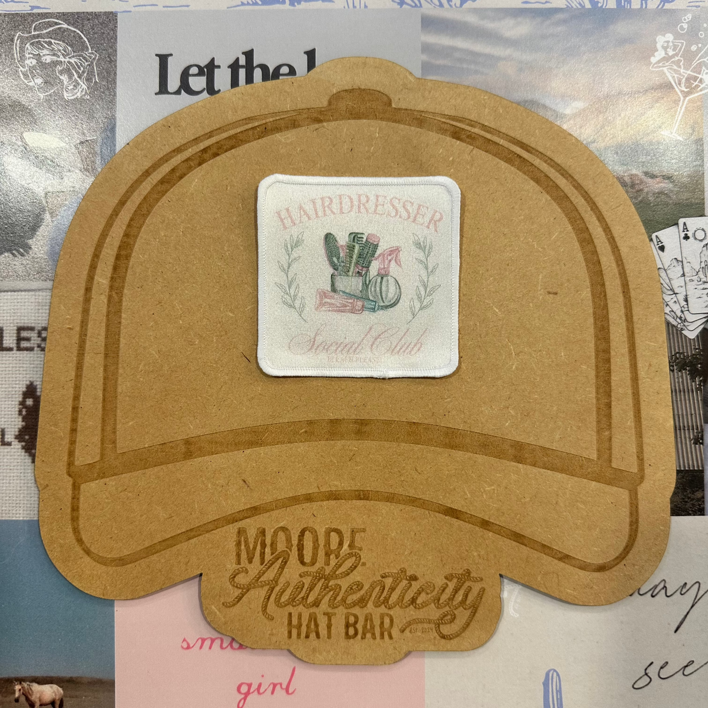Hairdresser Social Club Patch