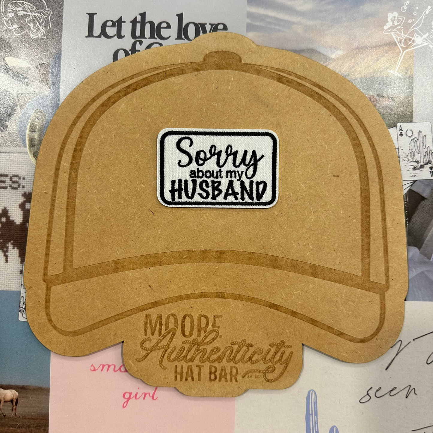 Sorry About My Husband Patch