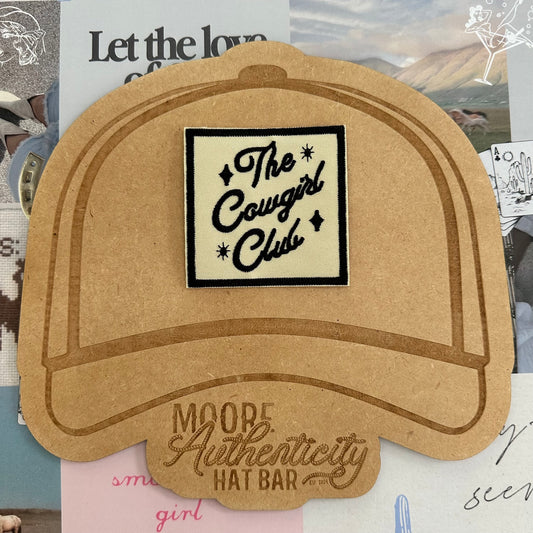 The Cowgirl Club Patch