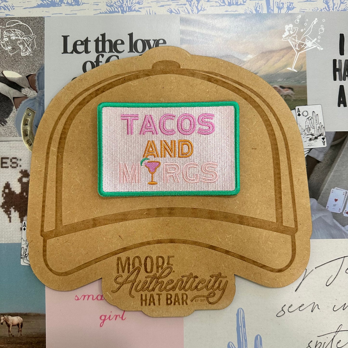 Tacos and Margs Patch [4" or 4.7" sizes]