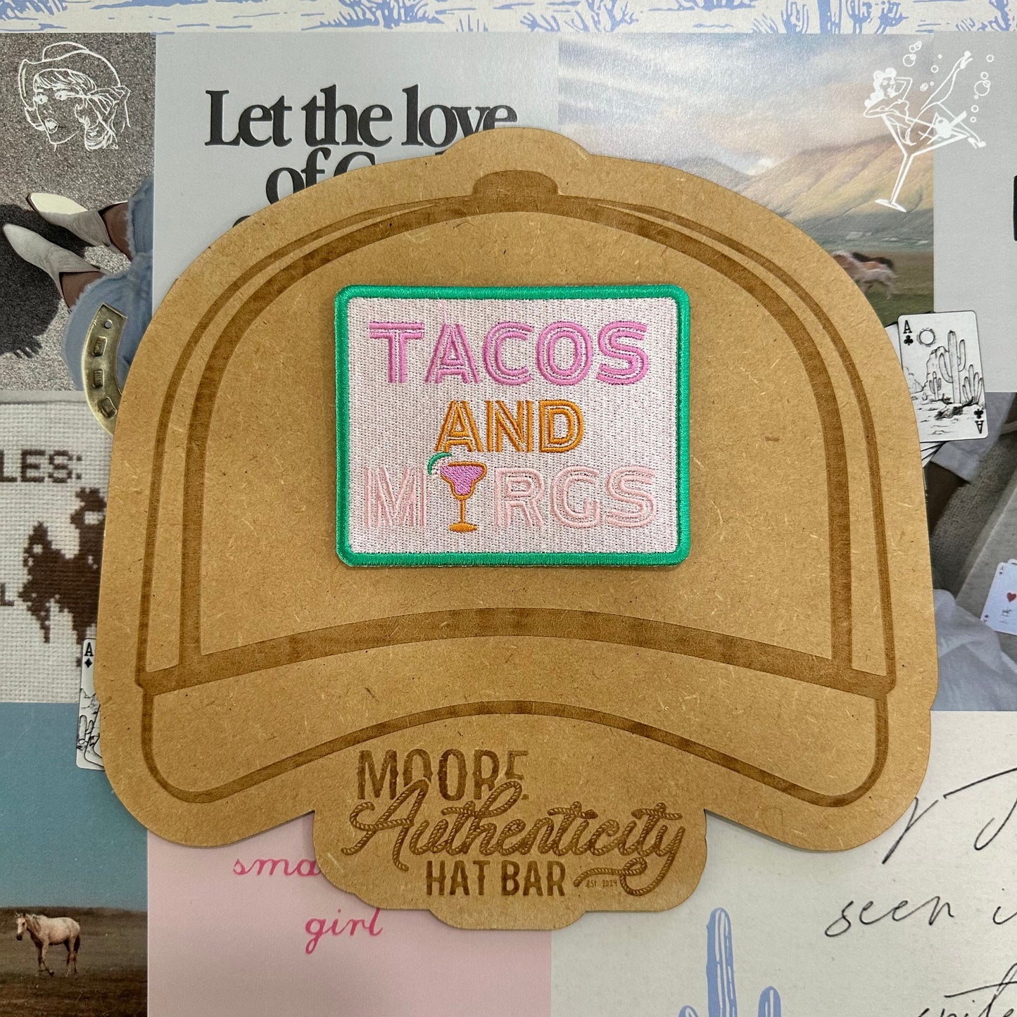 Tacos and Margs Patch [4" or 4.7" sizes]