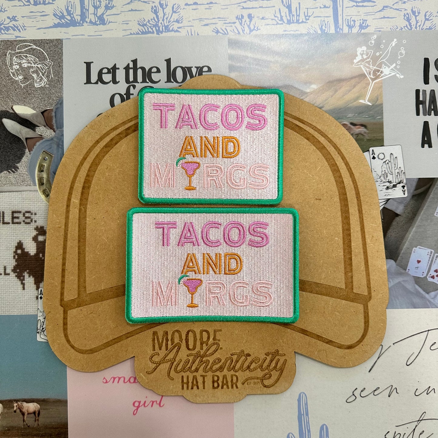 Tacos and Margs Patch [4" or 4.7" sizes]