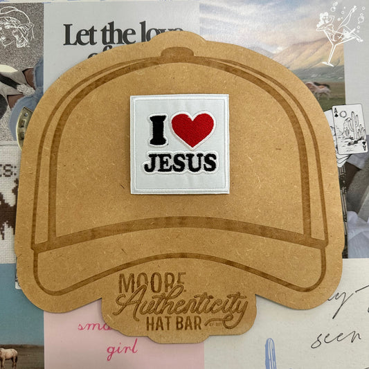 I Heart Jesus Patch