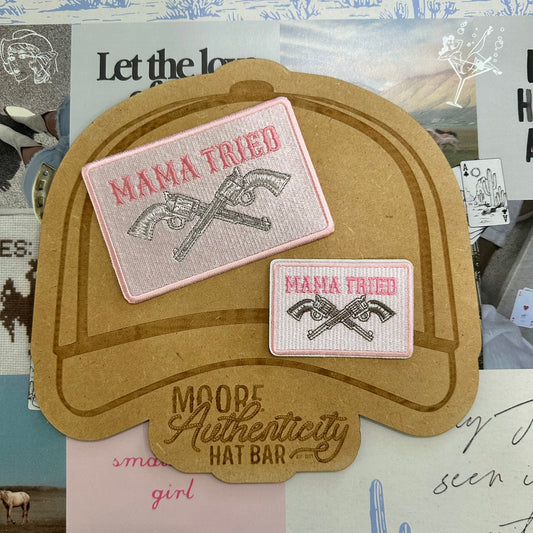 Pink Mama Tried Patch [Med & XL Sizes]