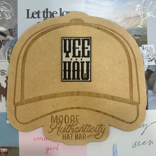 Yee Haw Patch [Tan & Black]