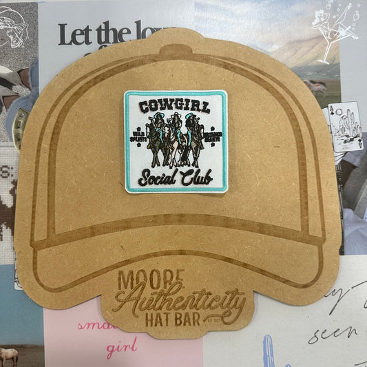 3 Cowgirl Social Club Patch