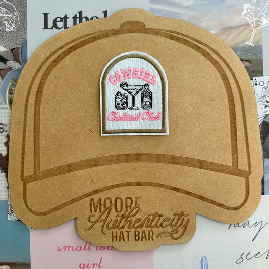 3 Drinks Cowgirl Social Club Patch