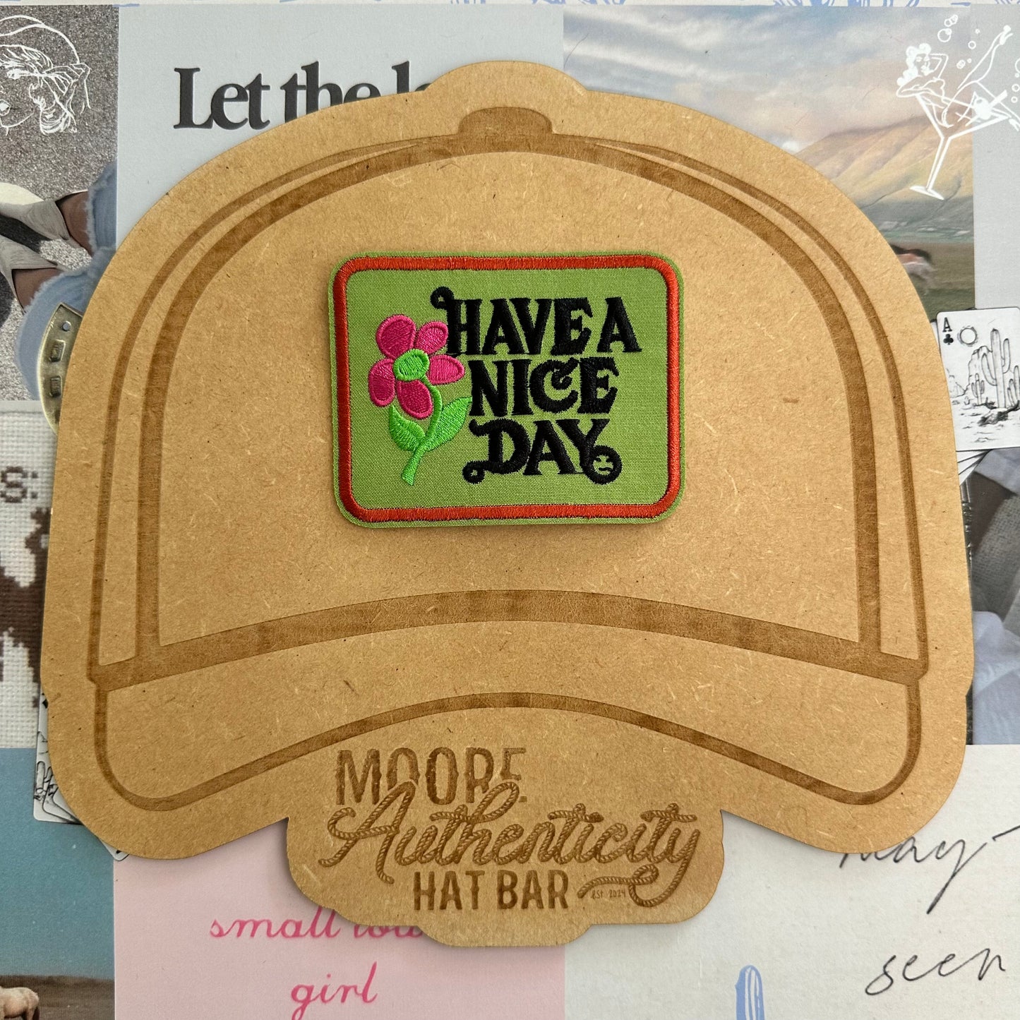 Have a Nice Day Patch [Multiple Colors]