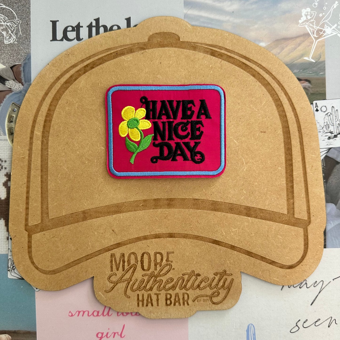 Have a Nice Day Patch [Multiple Colors]