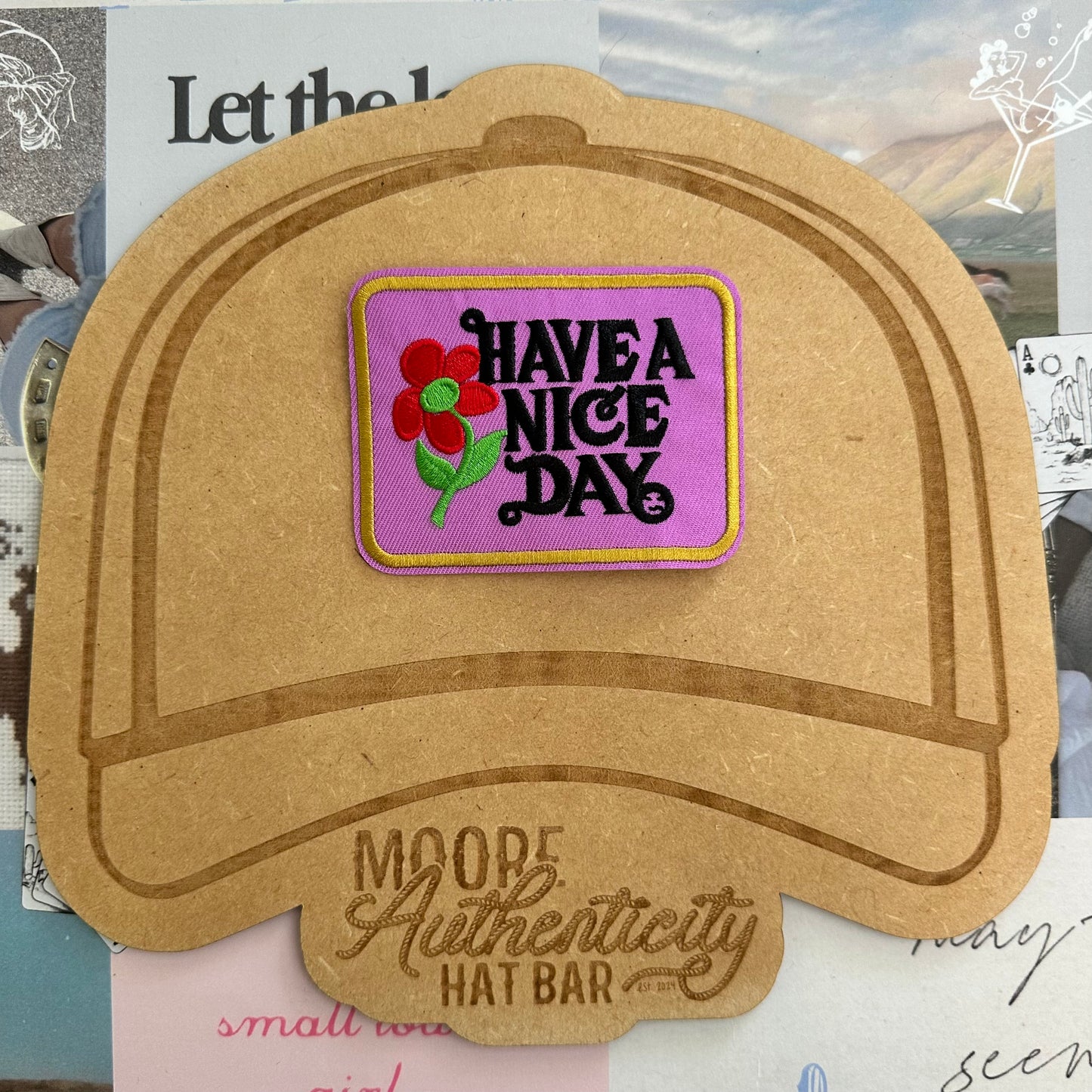 Have a Nice Day Patch [Multiple Colors]