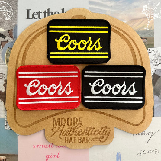 Classic Coors Patch [Multiple Colors]