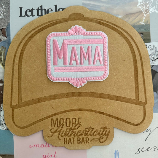 Mama Pink Turquoise Patch