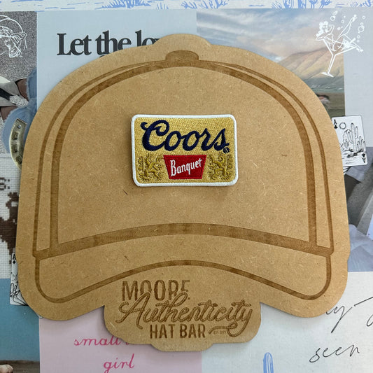 Classic Coors Banquet Logo Patch