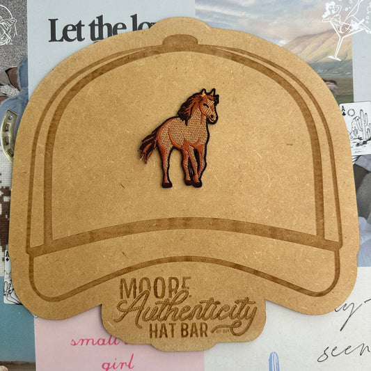 Brown Horse Patch