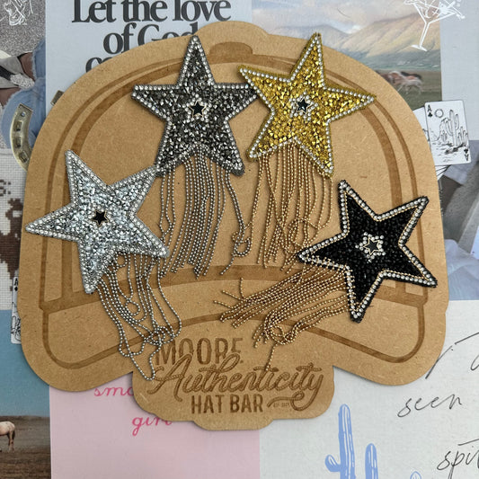 Rhinestone Stars Patch [Multiple Colors]