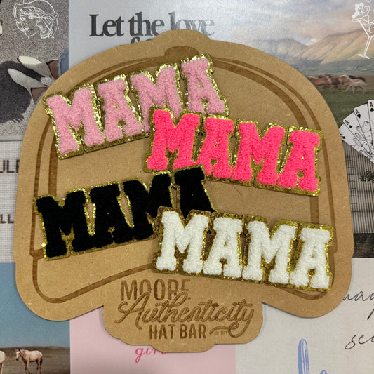 Chenille Mama Patch [4 Colors]