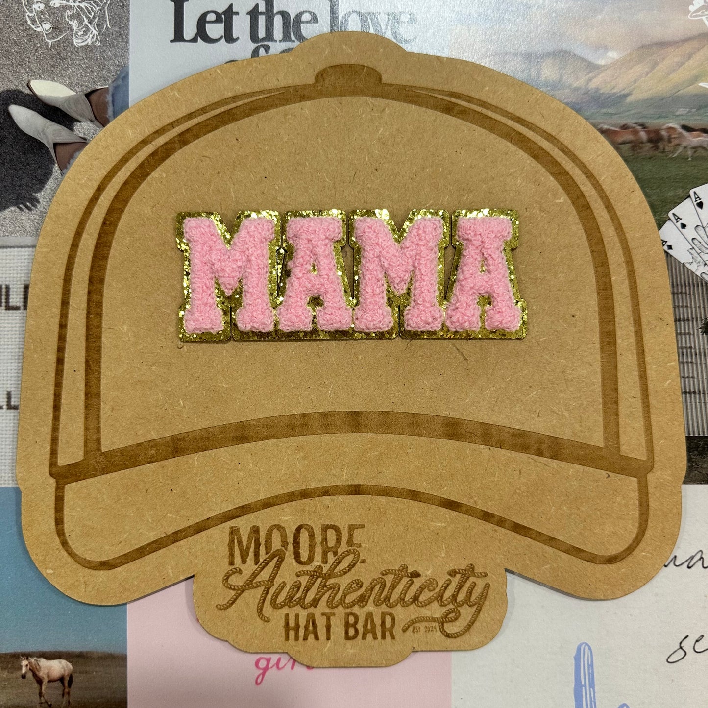 Chenille Mama Patch [4 Colors]