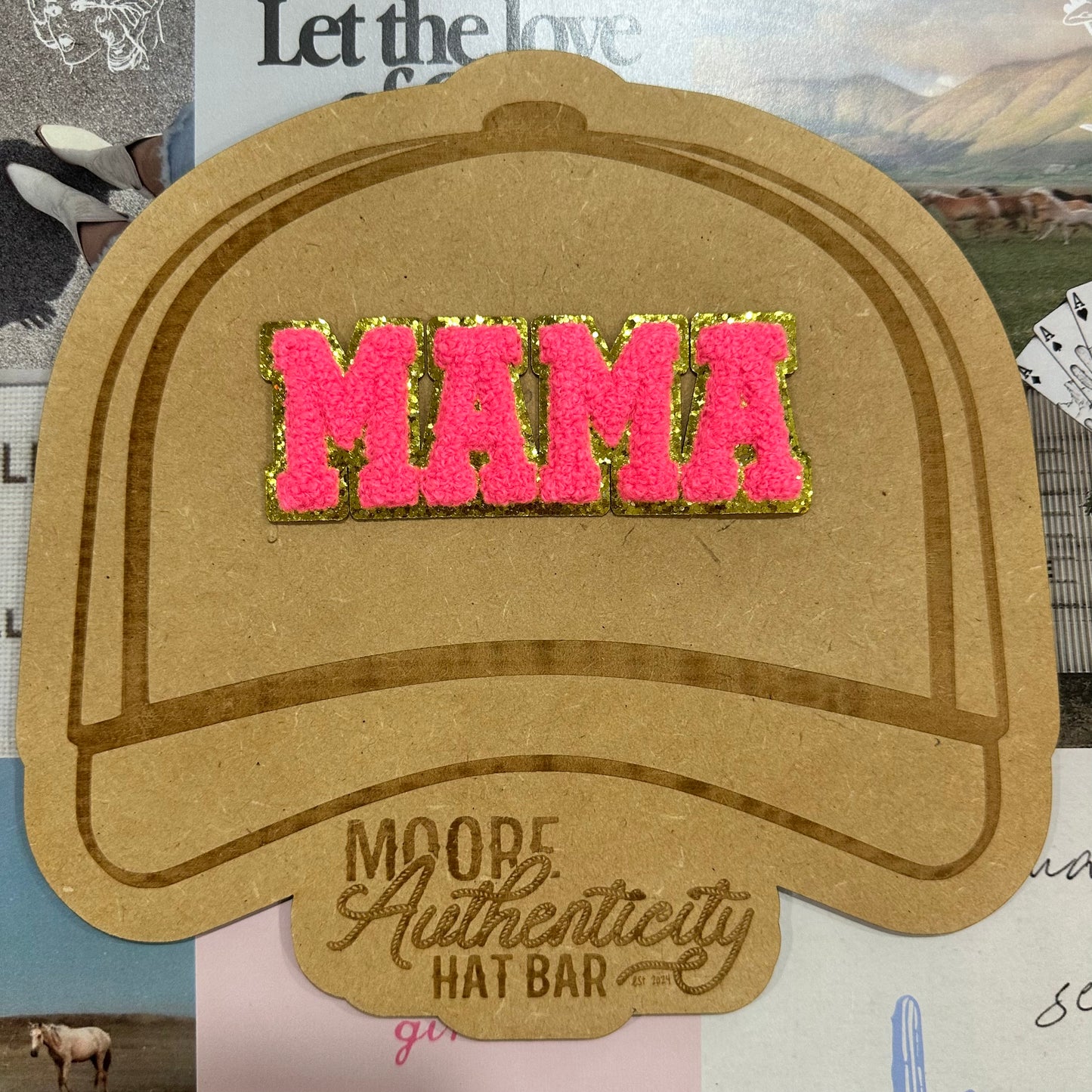 Chenille Mama Patch [4 Colors]