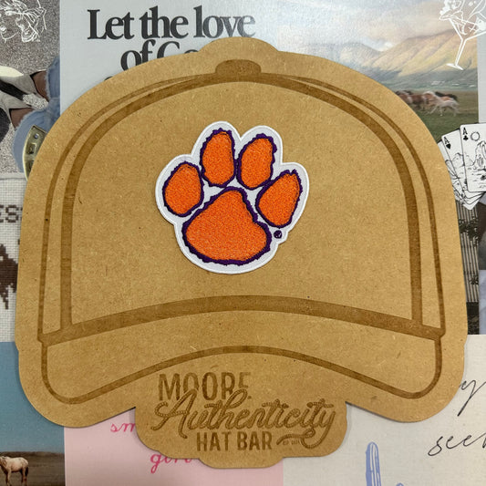 Clemson Tiger Paw Patch