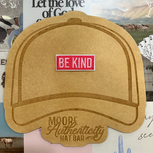 Be Kind Pink Block Patch