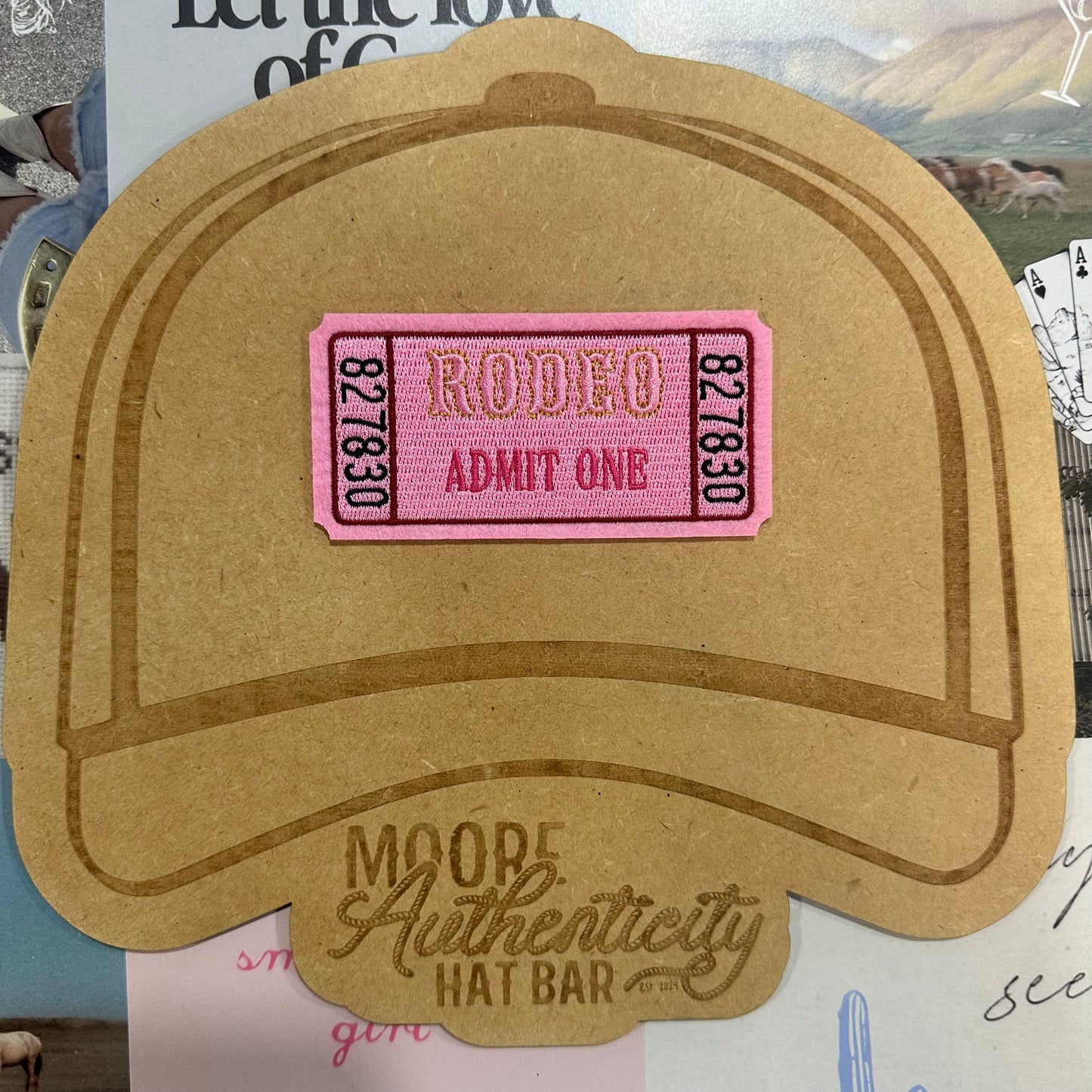 Rodeo Ticket Patch