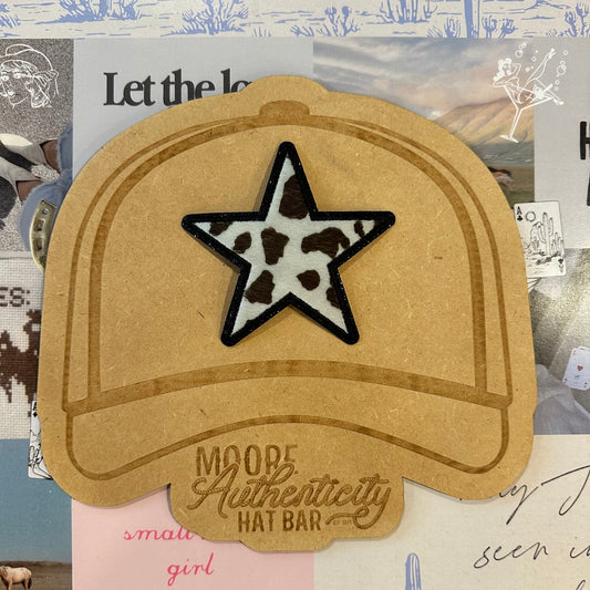 Cow Star Patch