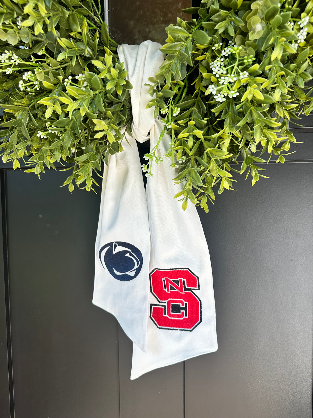House Divided Wreath Sash