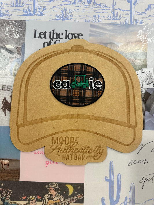 Golf Cart Caddie Patch