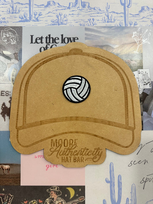 Volleyball Glitter Patch