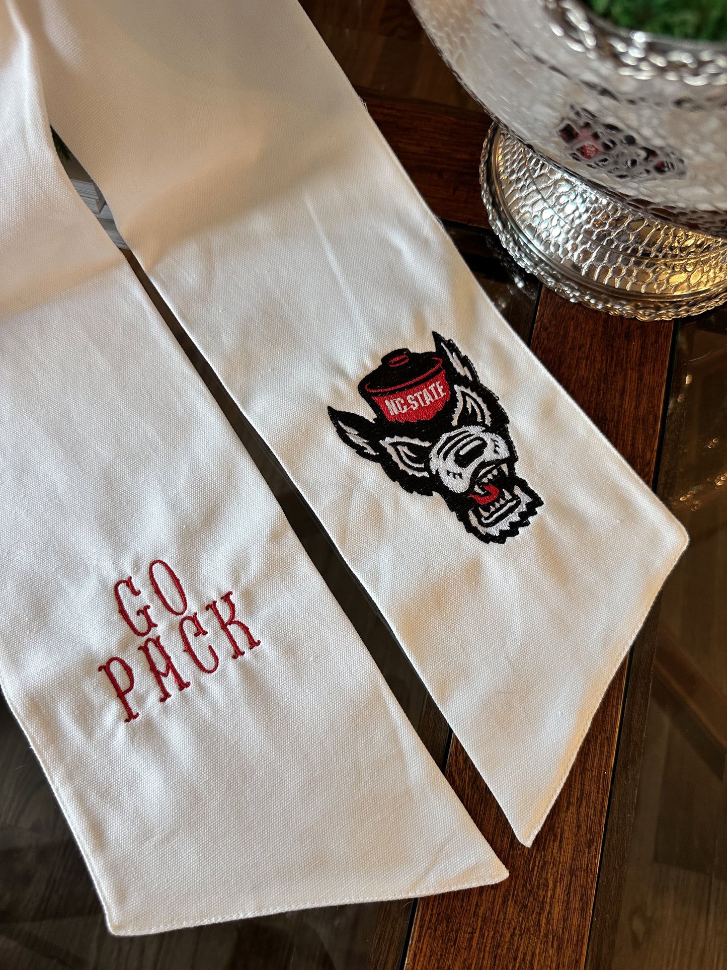 NC State Wreath Sash