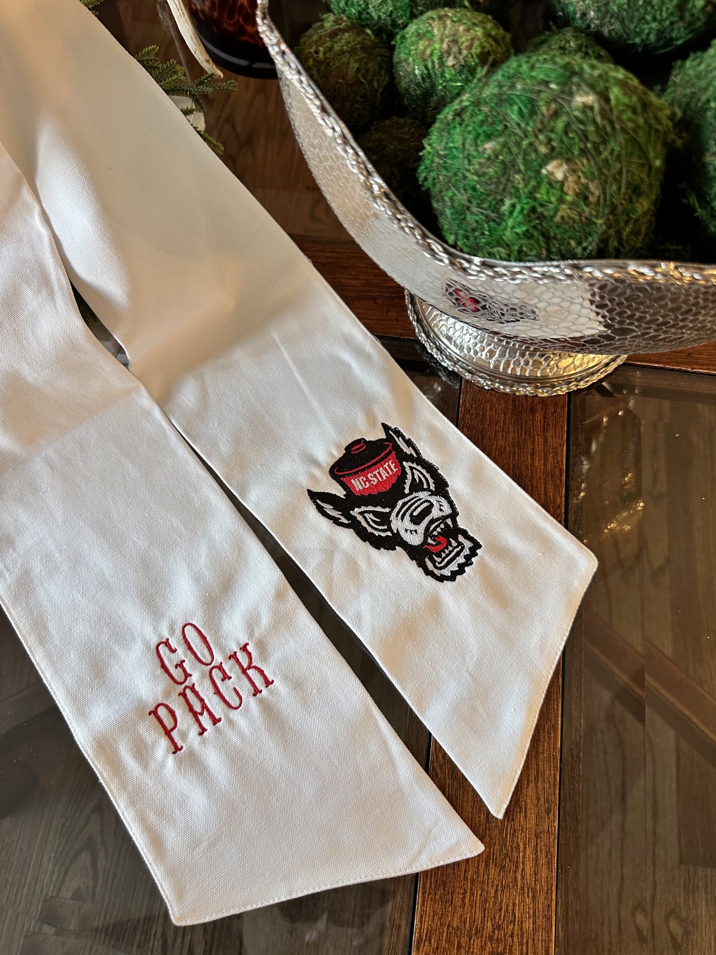 NC State Wreath Sash