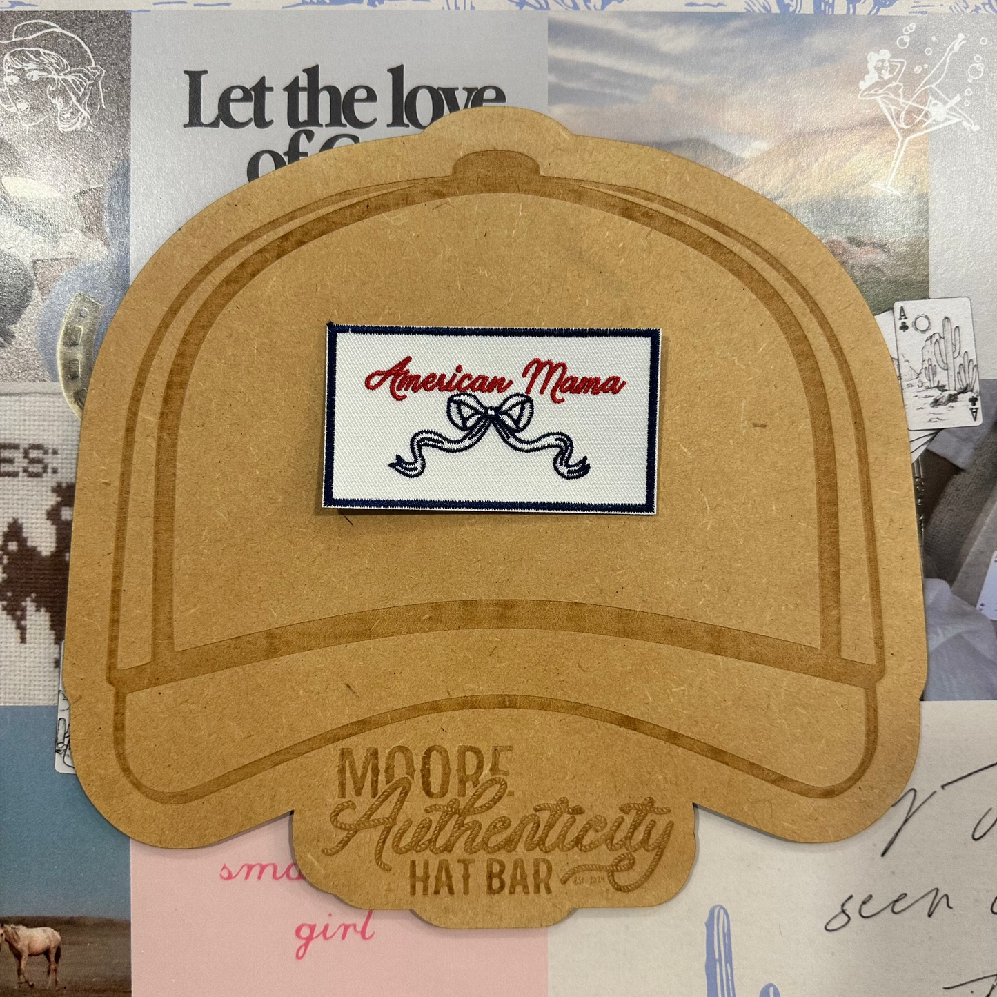 American Mama Patch
