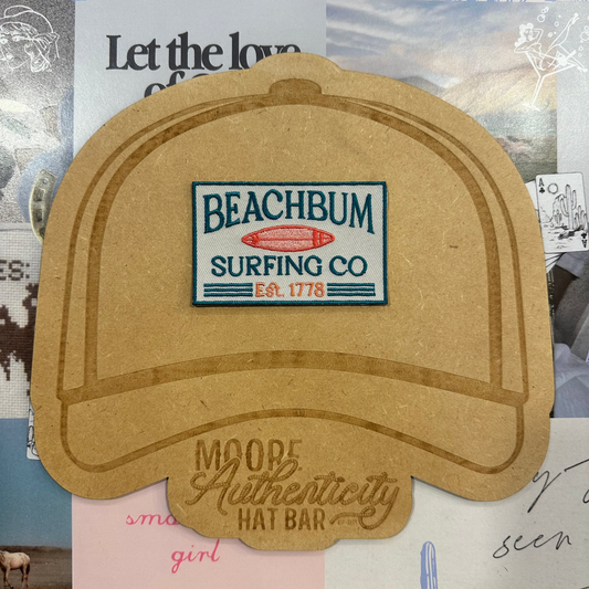 BeachBum Surfing Patch