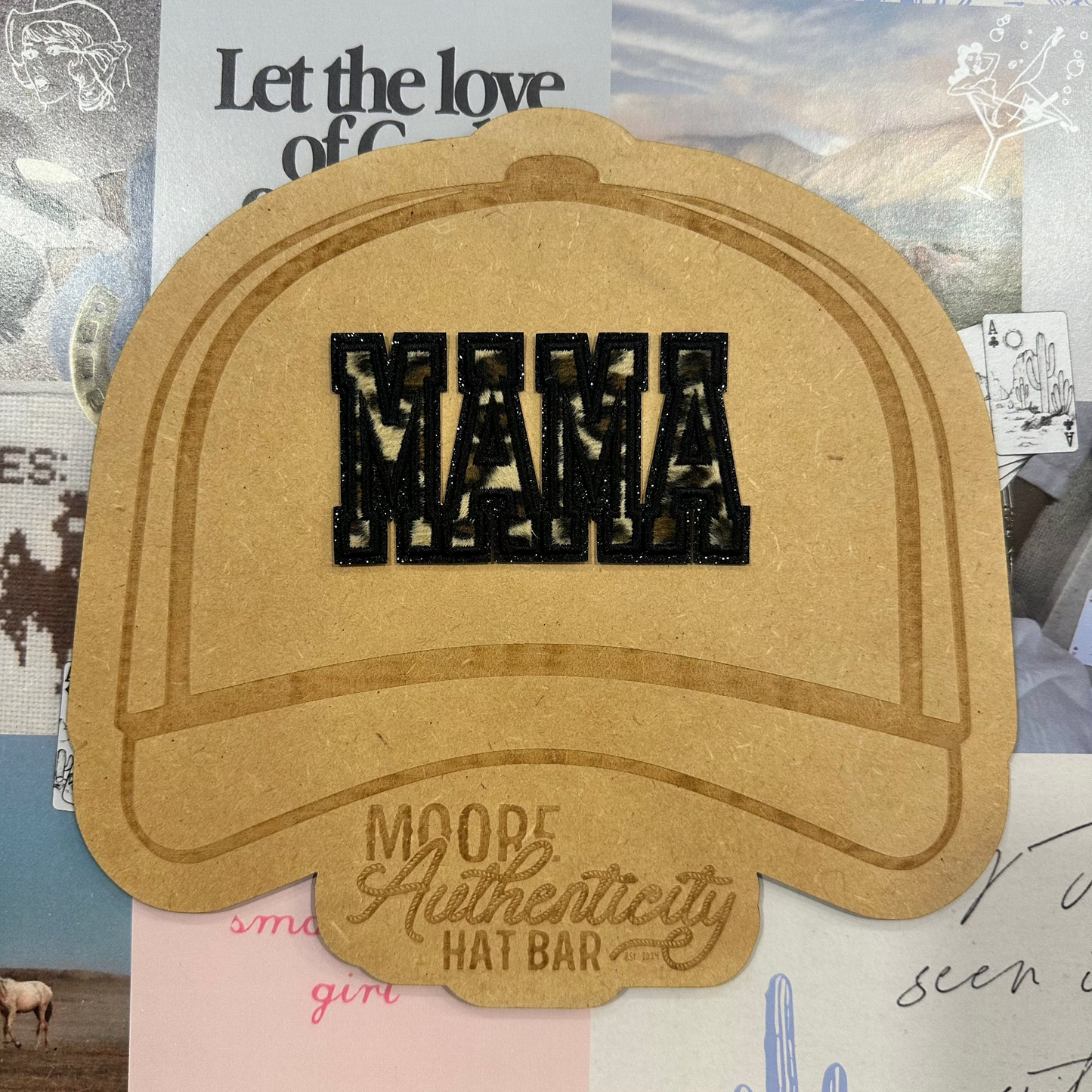 Western MAMA Patch [Black Cheetah]