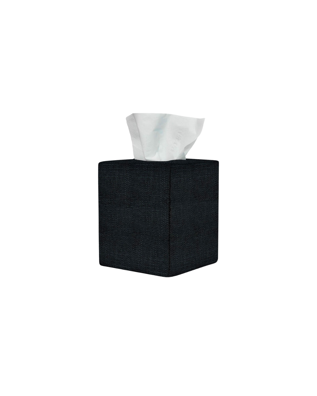 Custom Embroidered Linen Tissue Box