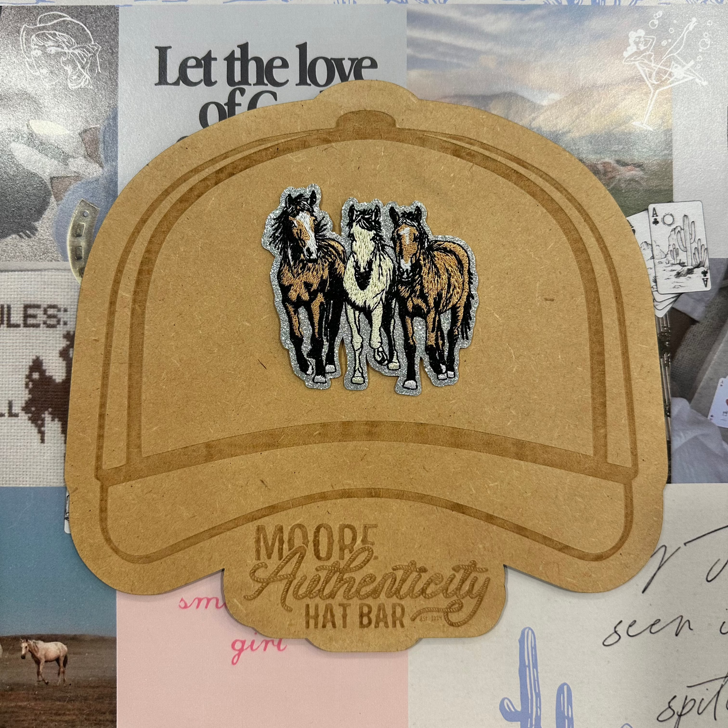  Horse Trio Patch  