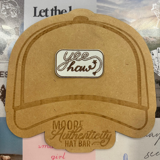 Yee Haw Rope Patch
